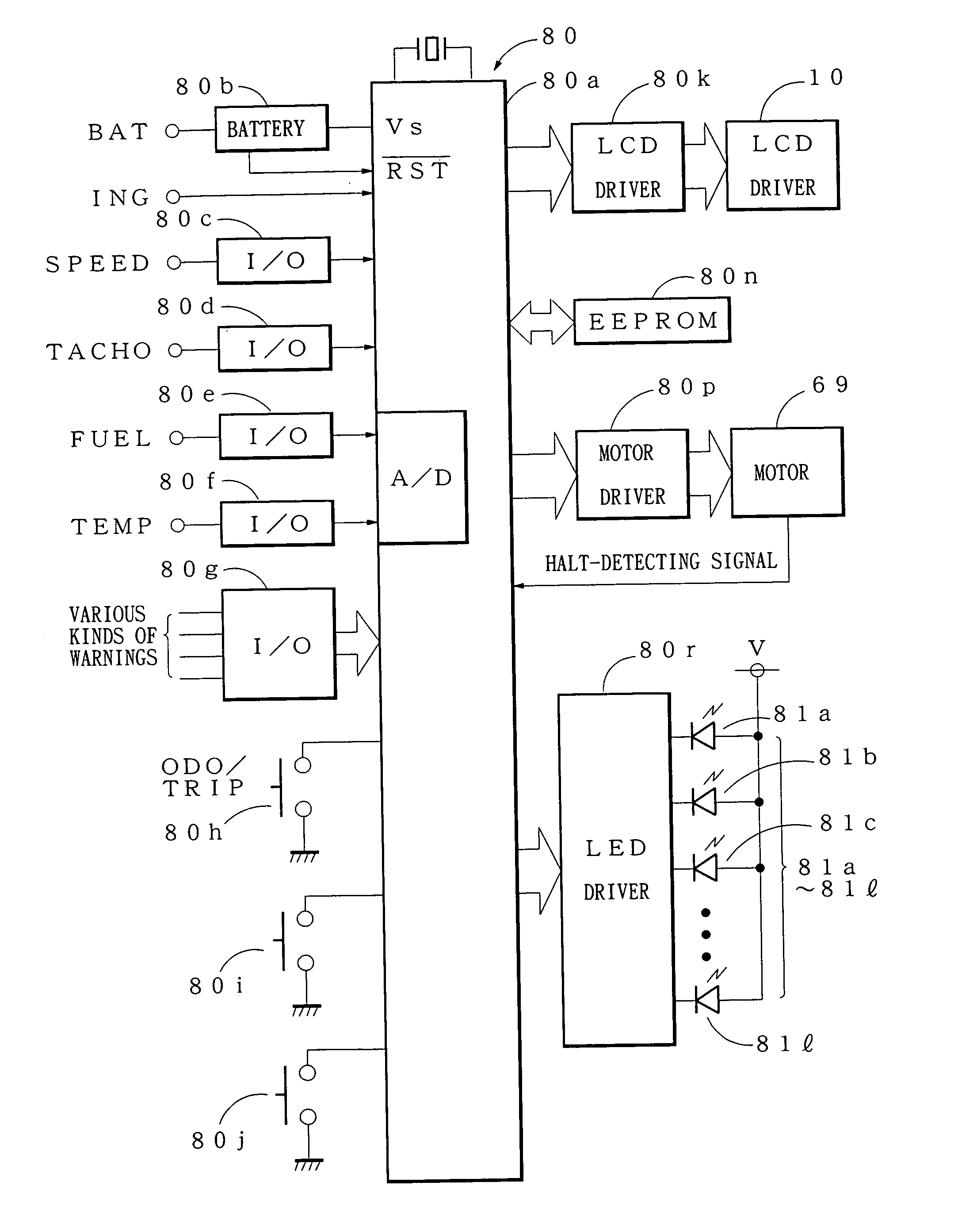 Display apparatus for vehicle