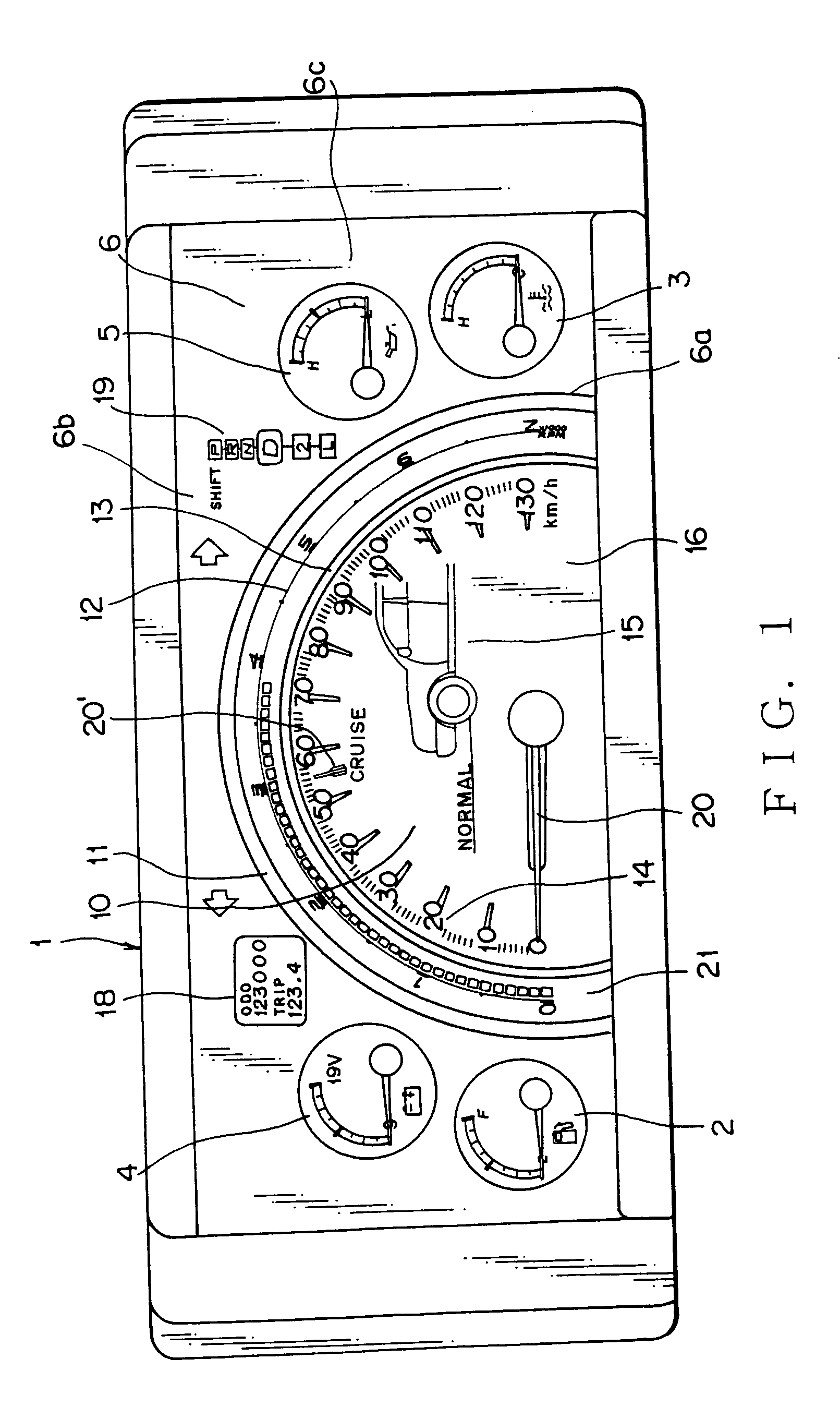 Display apparatus for vehicle