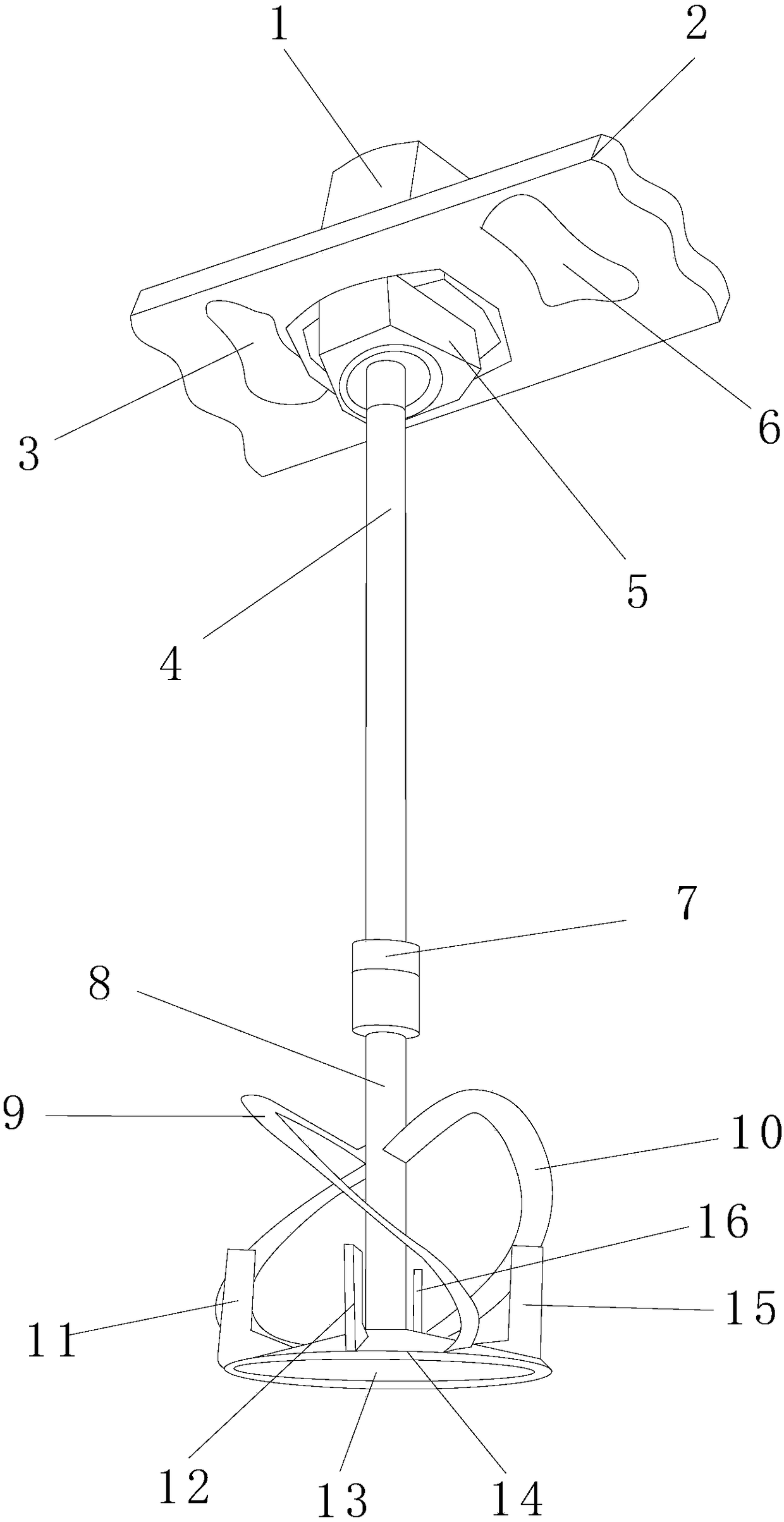 Water-based paint stirrer