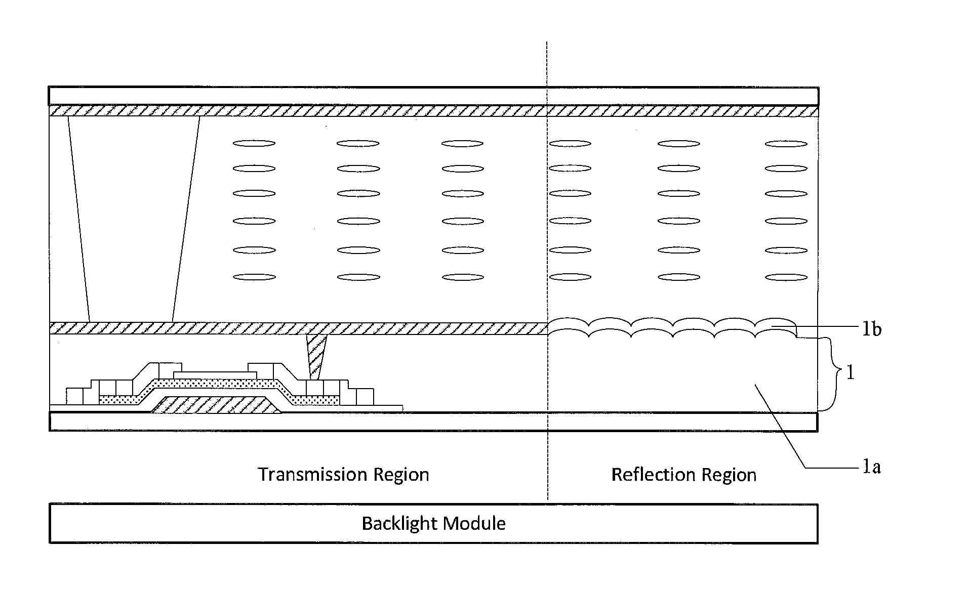 Liquid crystal panel, method of manufacturing liquid crystal panel, transflective display device, and a method of controlling displaying of transflective display device