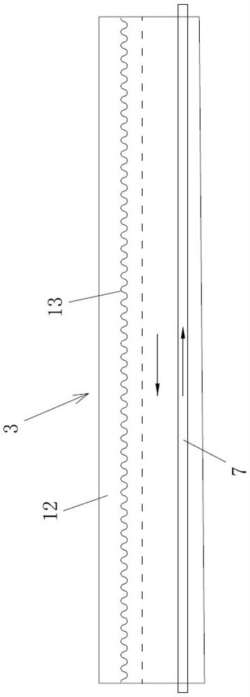 Gradient temperature control cell for constant temperature test of biological agents