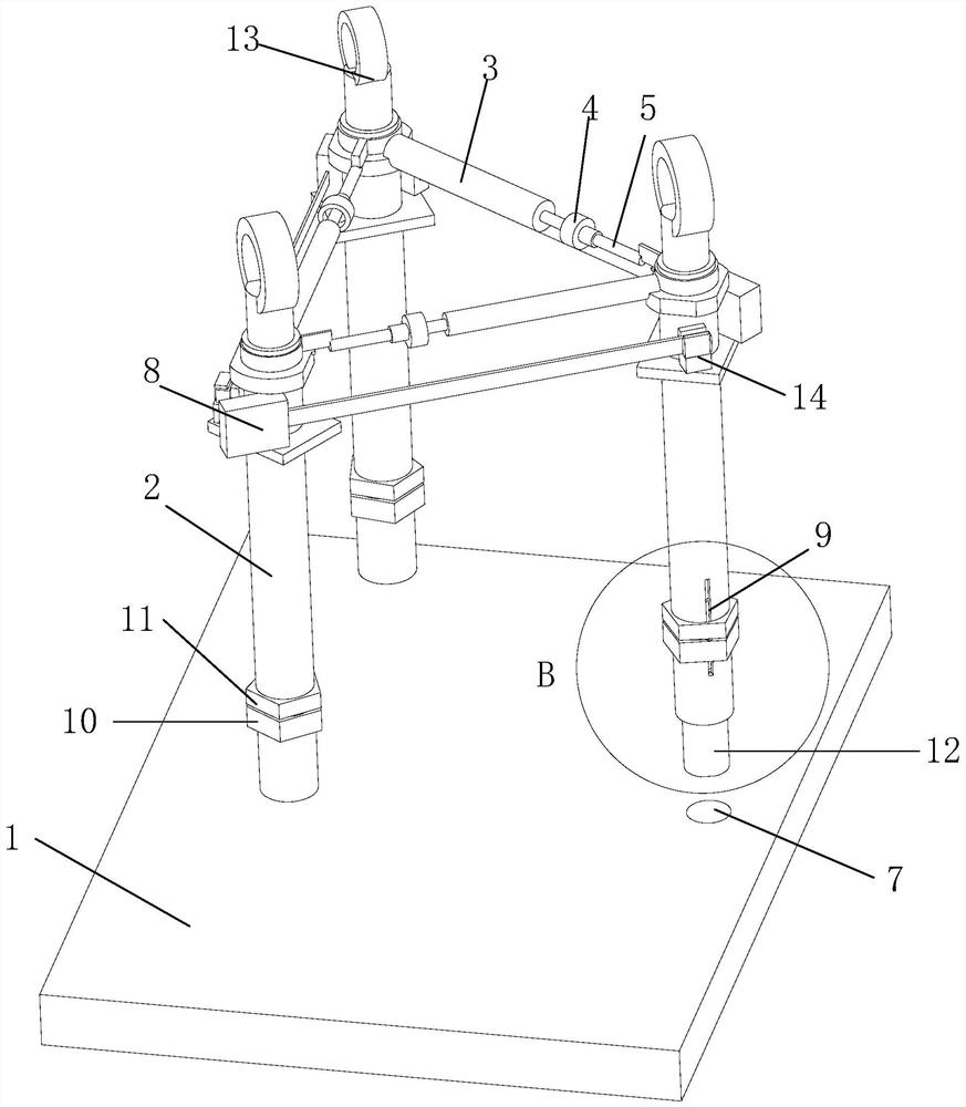 Iron tower grounding down lead bending tool