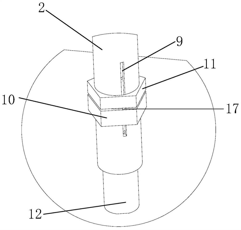 Iron tower grounding down lead bending tool