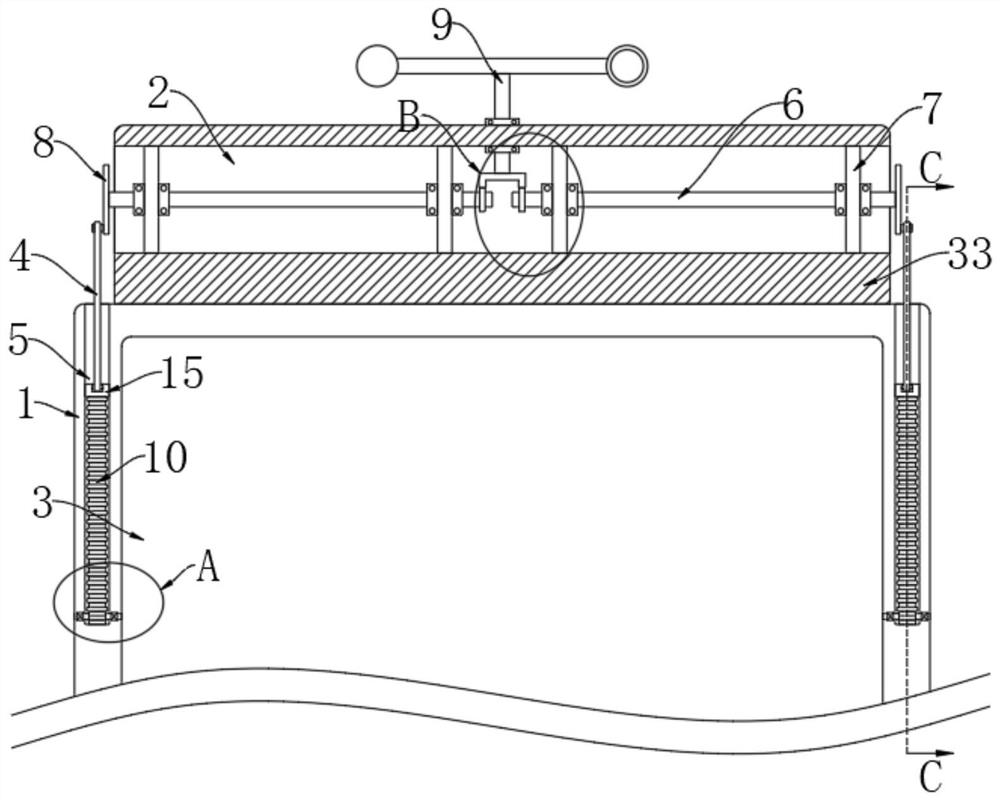 Efficient cooling type carriage for logistics transportation