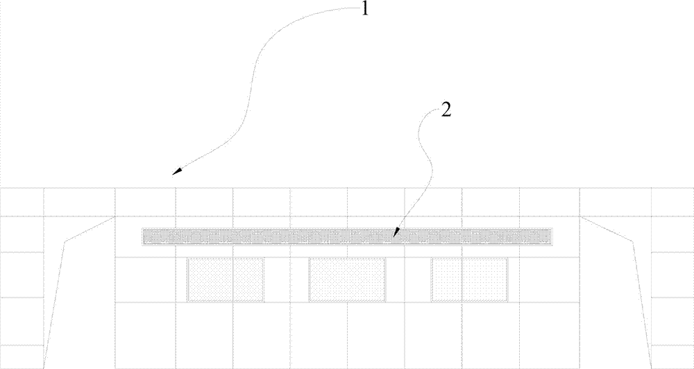 Distributed energy station open type digital instrument wall