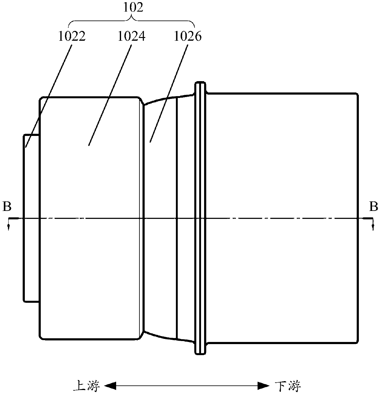 Diagonal fan and household appliance