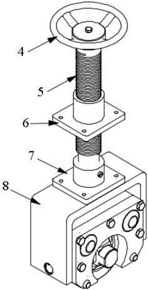 Double-curvature plate roller bending forming device