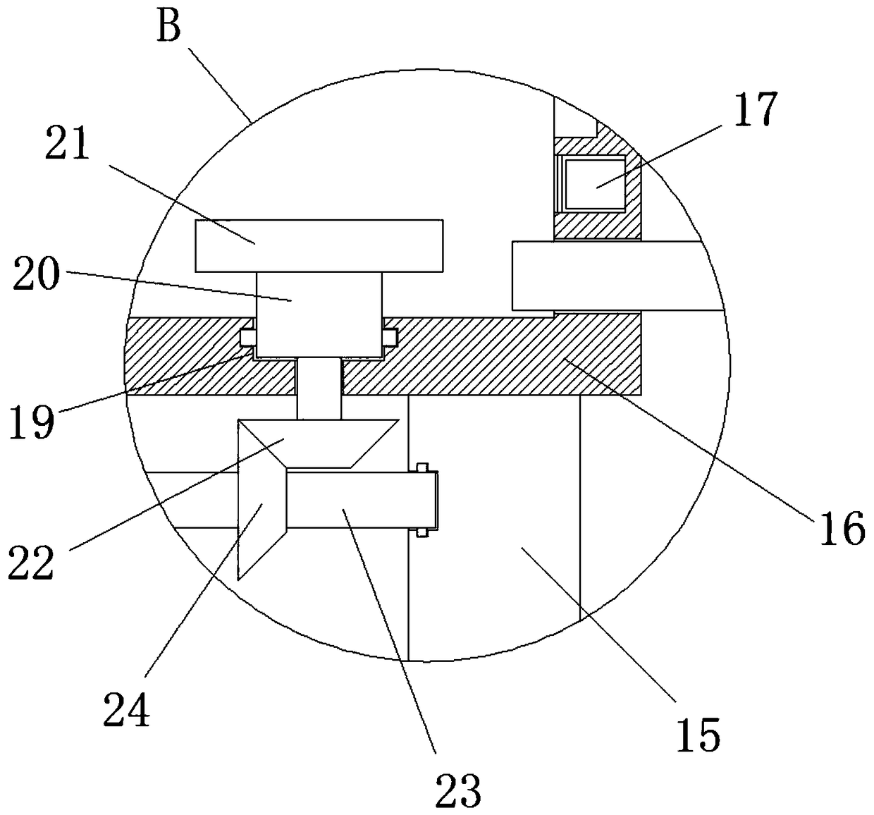 Pediatric negative pressure gastric lavage device for nursing in pediatric department