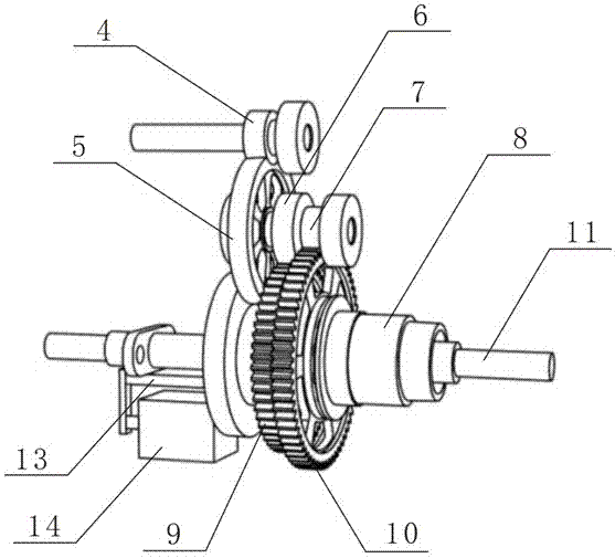 Drive device of electric motor car