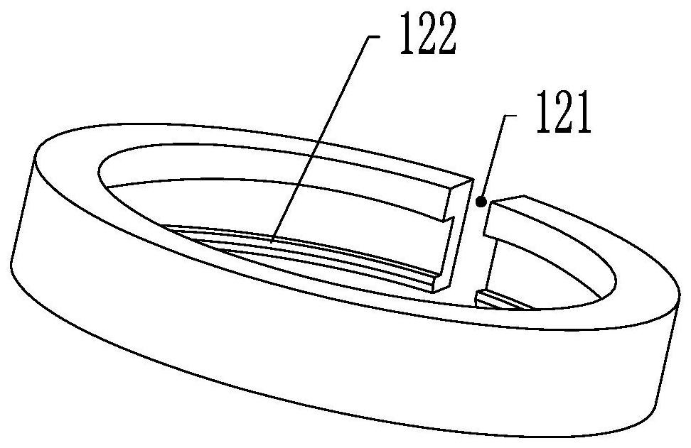 A reed type low board spacing elastic radio frequency connector