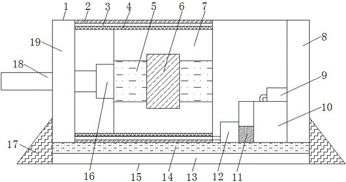 Explosion-proof electric machine with safety in use