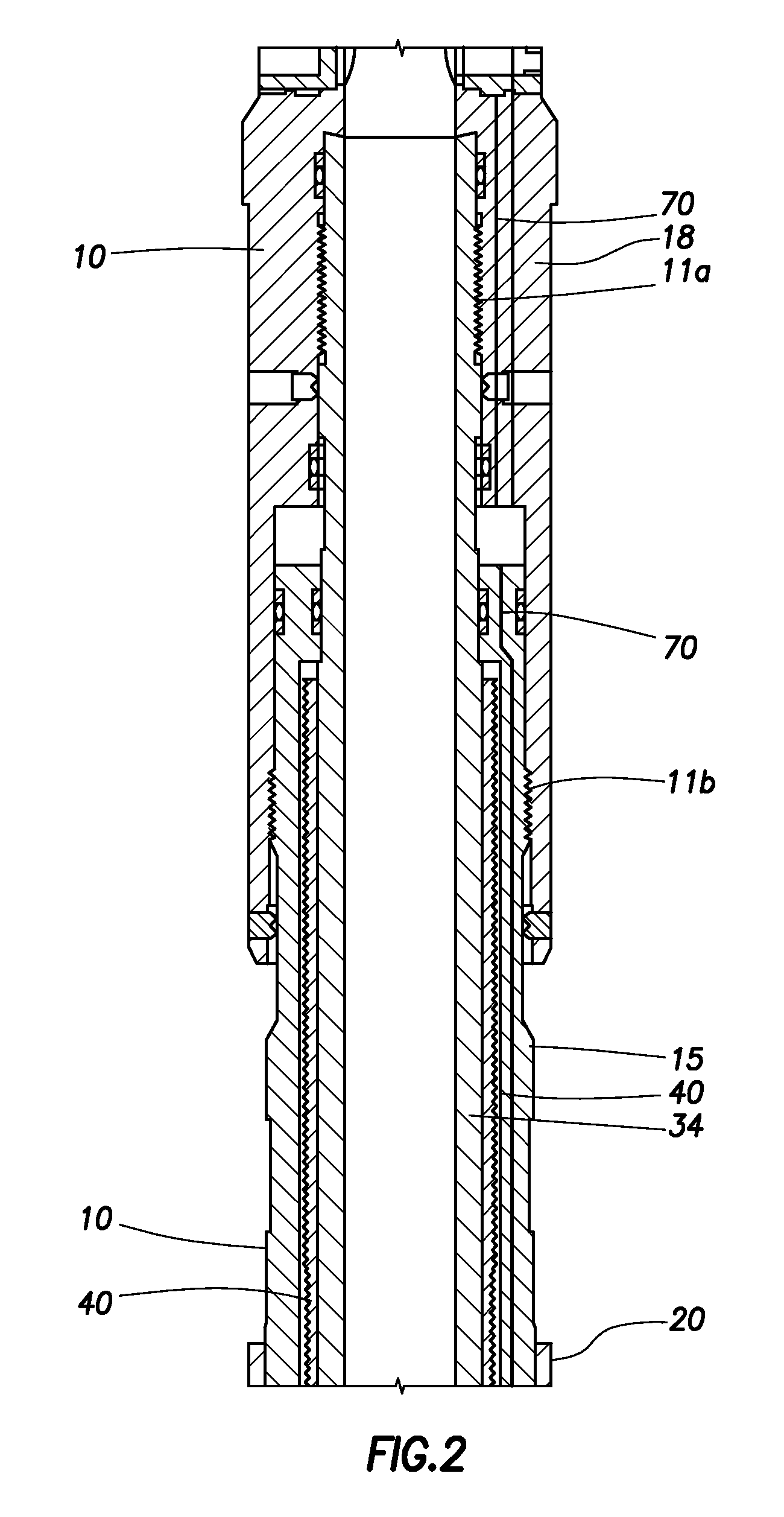 Stepped liner hanger expander