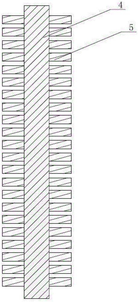 Finned heat exchange tube