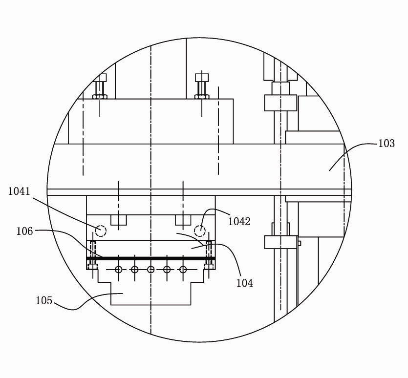 Heat insulating device and precise hot press