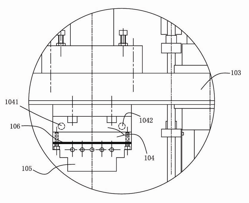 Heat insulating device and precise hot press