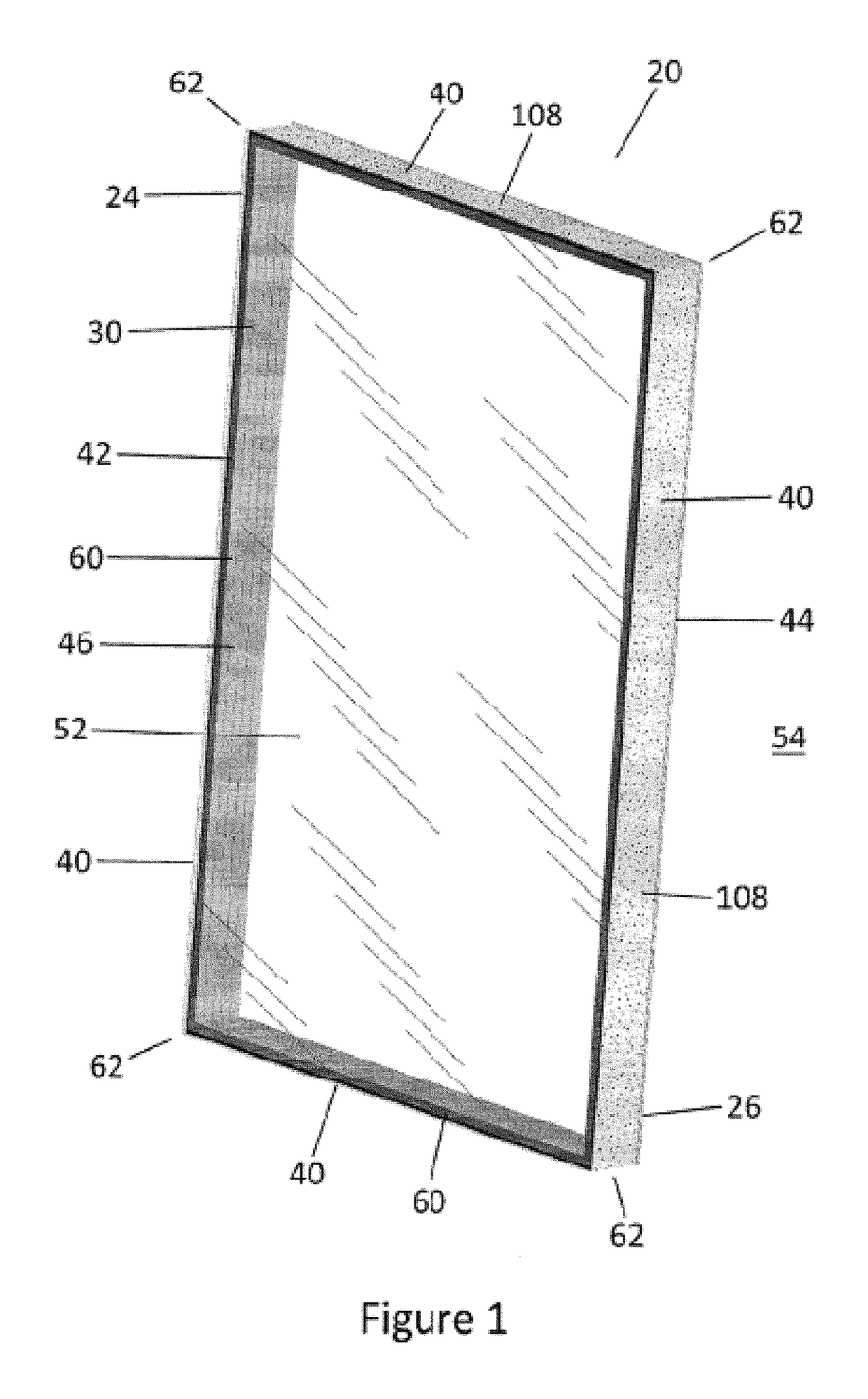 Pressure compensated glass unit