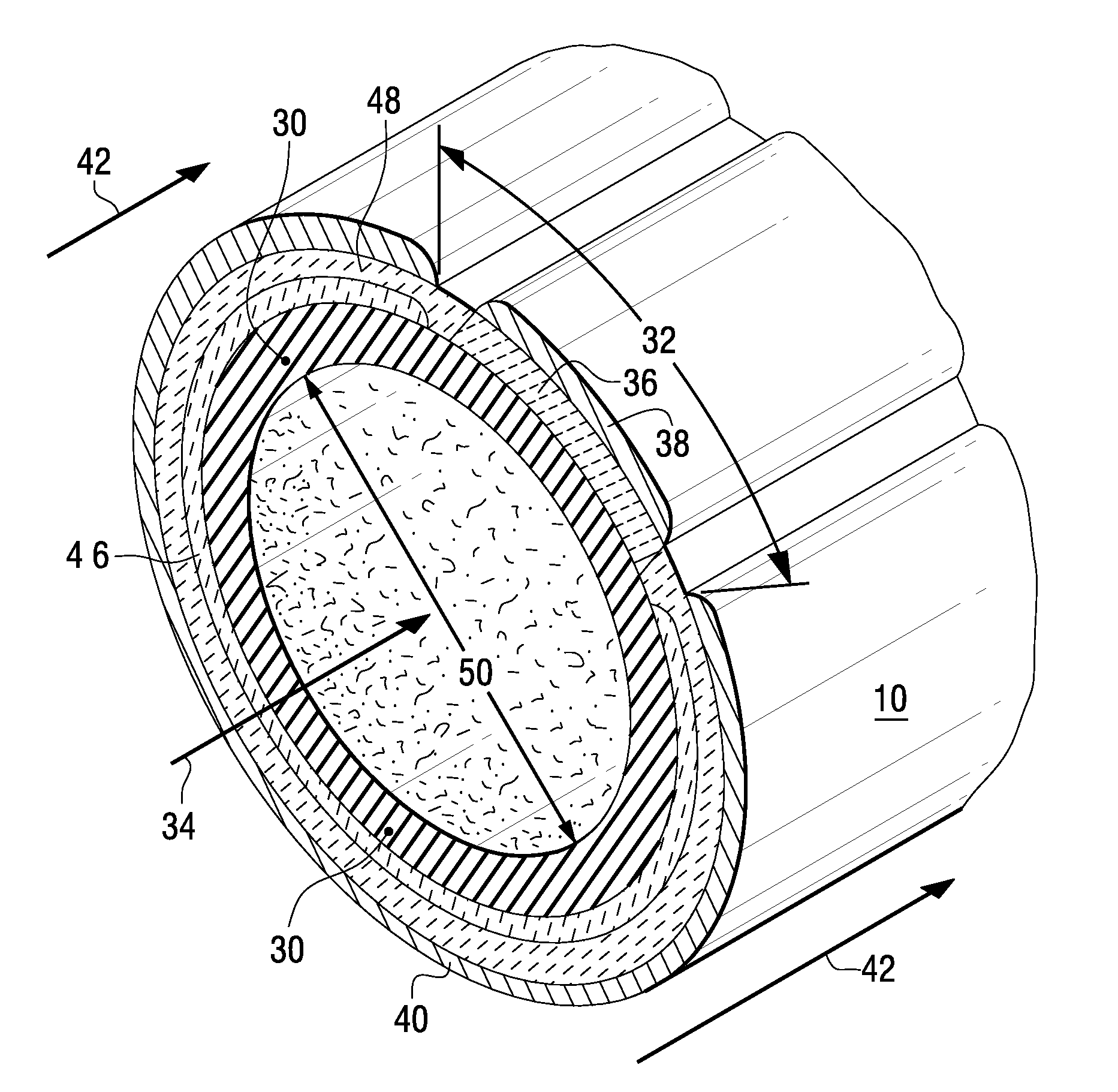 Tubular Solid Oxide Fuel Cells With Porous Metal Supports and Ceramic Interconnections