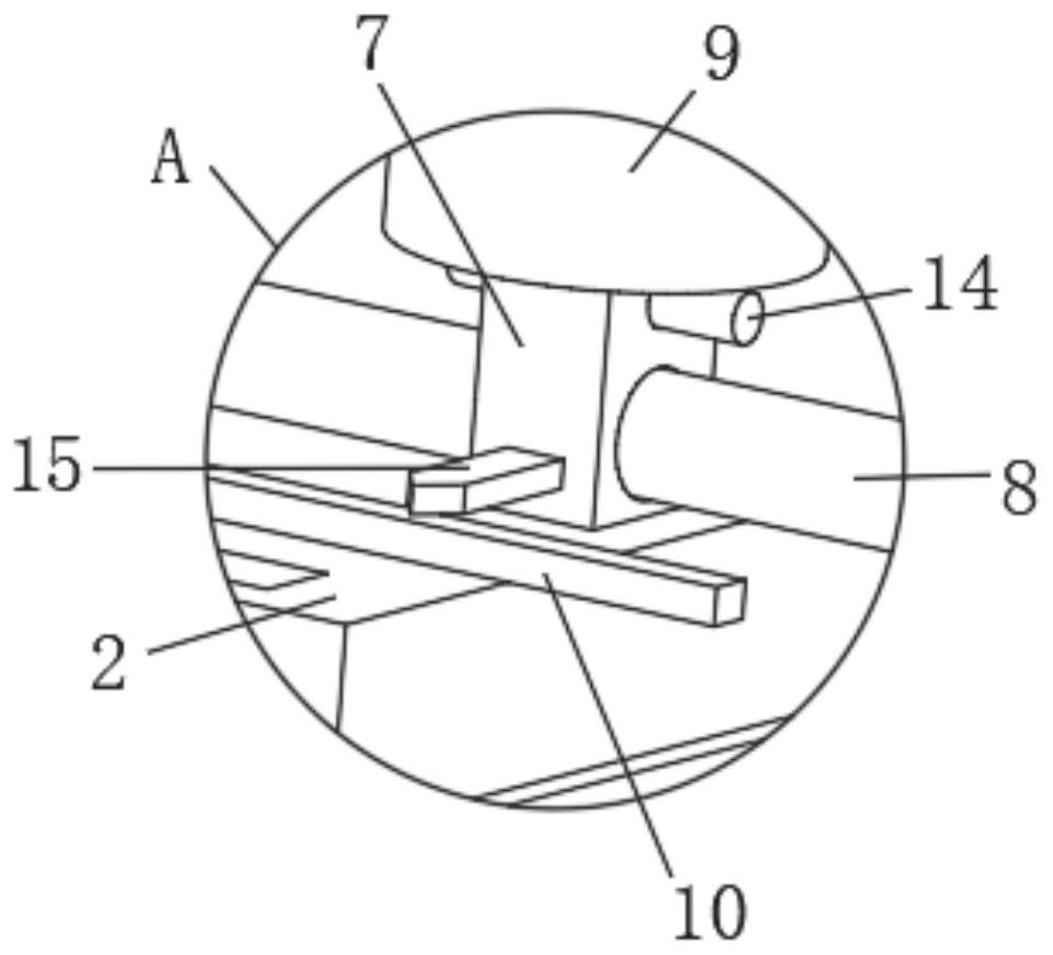 Water driving wheel device and electroplating processing equipment