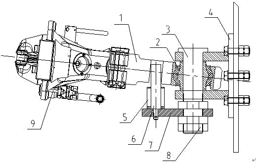 Installing and cushioning device for tight-lock coupler