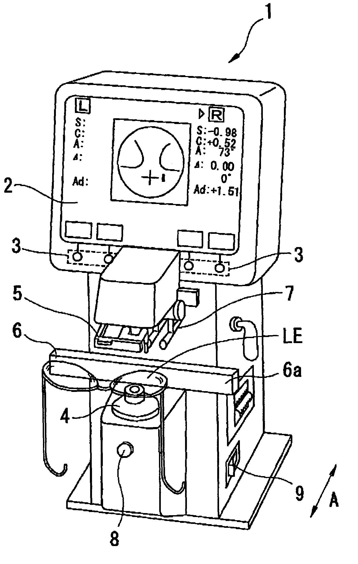 Lens meter