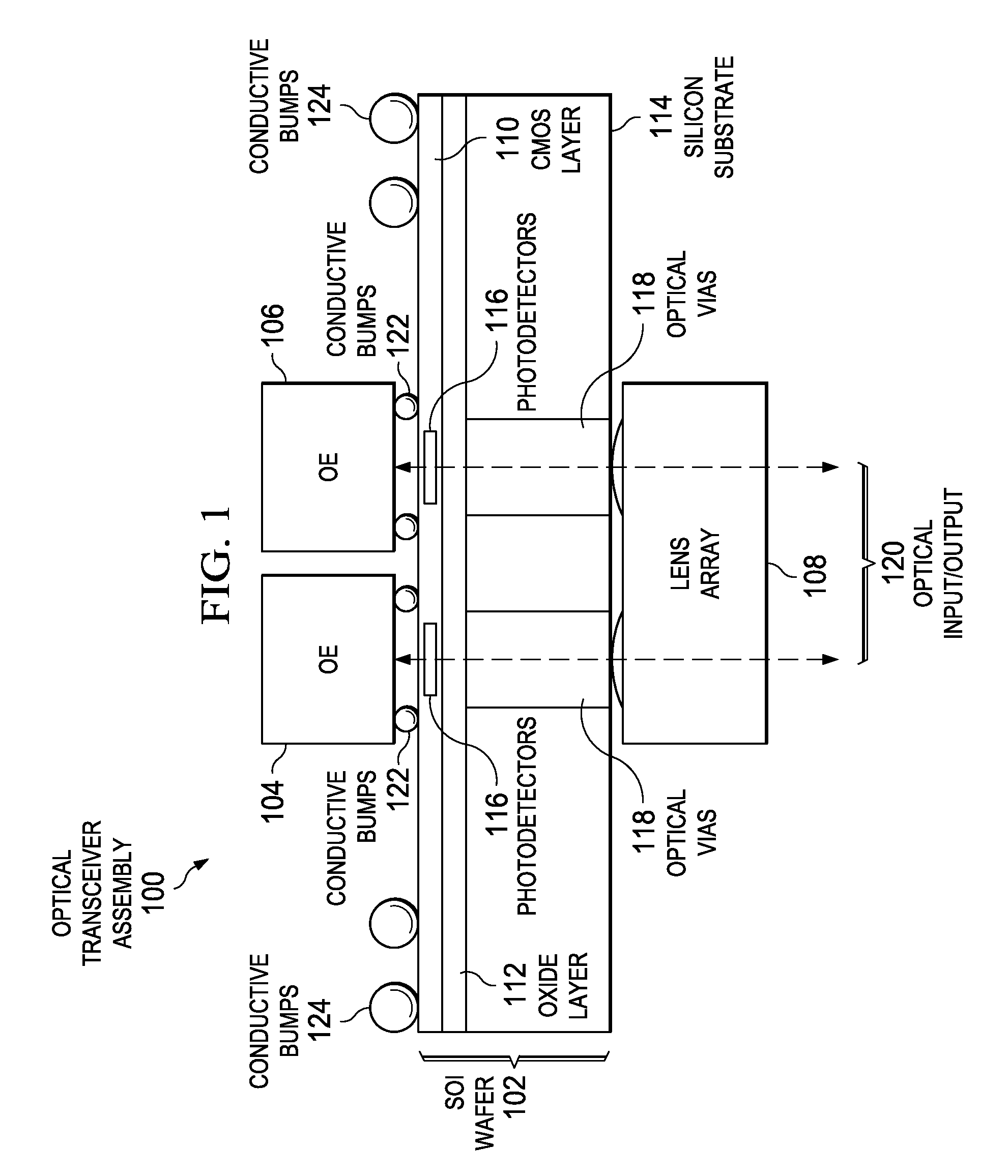 Parellel optical transceiver module