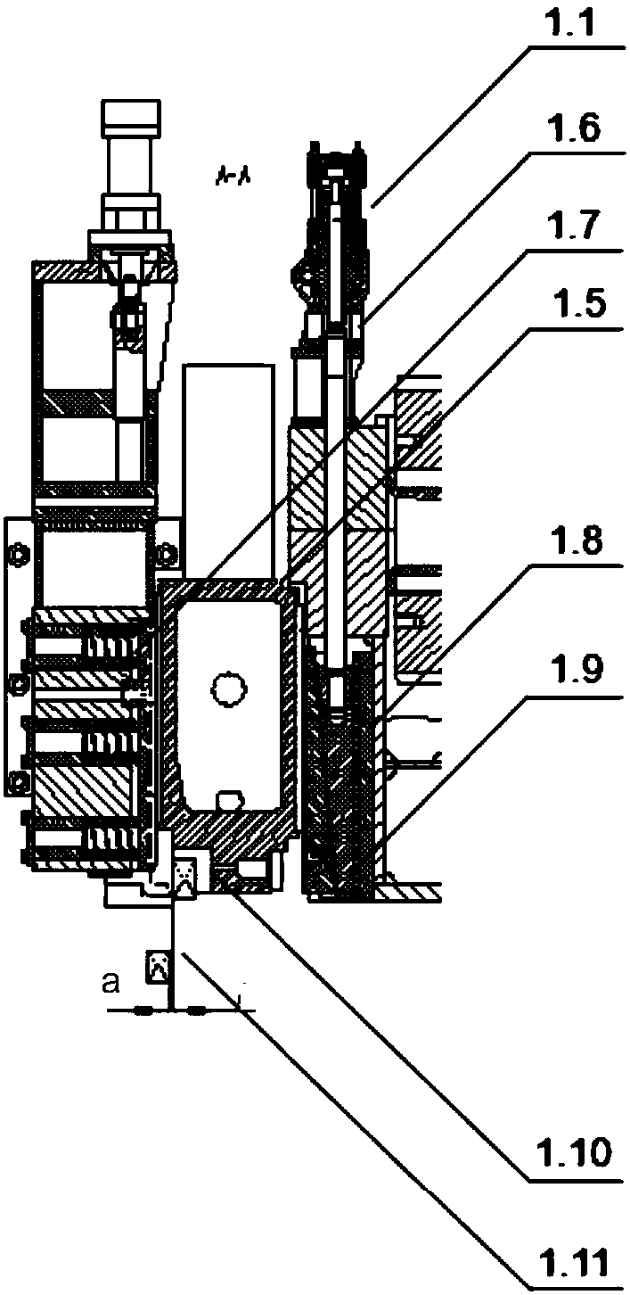 Automatic control system for cross-cut shear blade gap