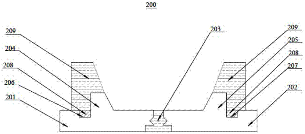 A kind of LED bracket with moisture-proof performance, LED device and preparation method thereof