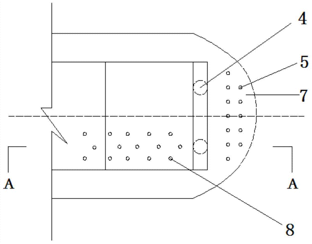 Treatment method and structure of bridge-head foundation sliding settlement