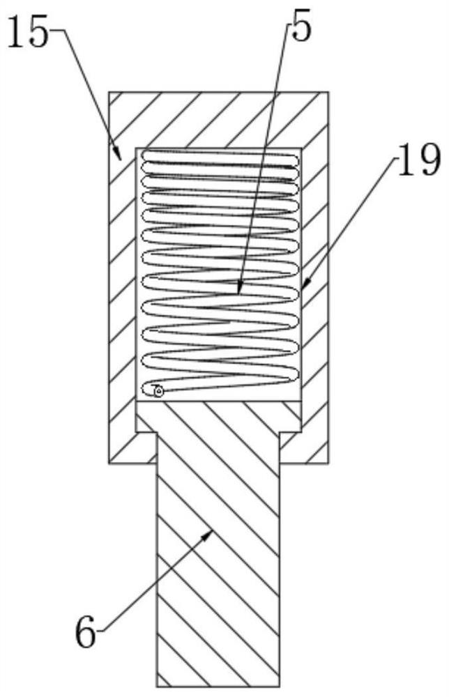 Grass-preventing cloth punching device adapting to seedling growth requirements