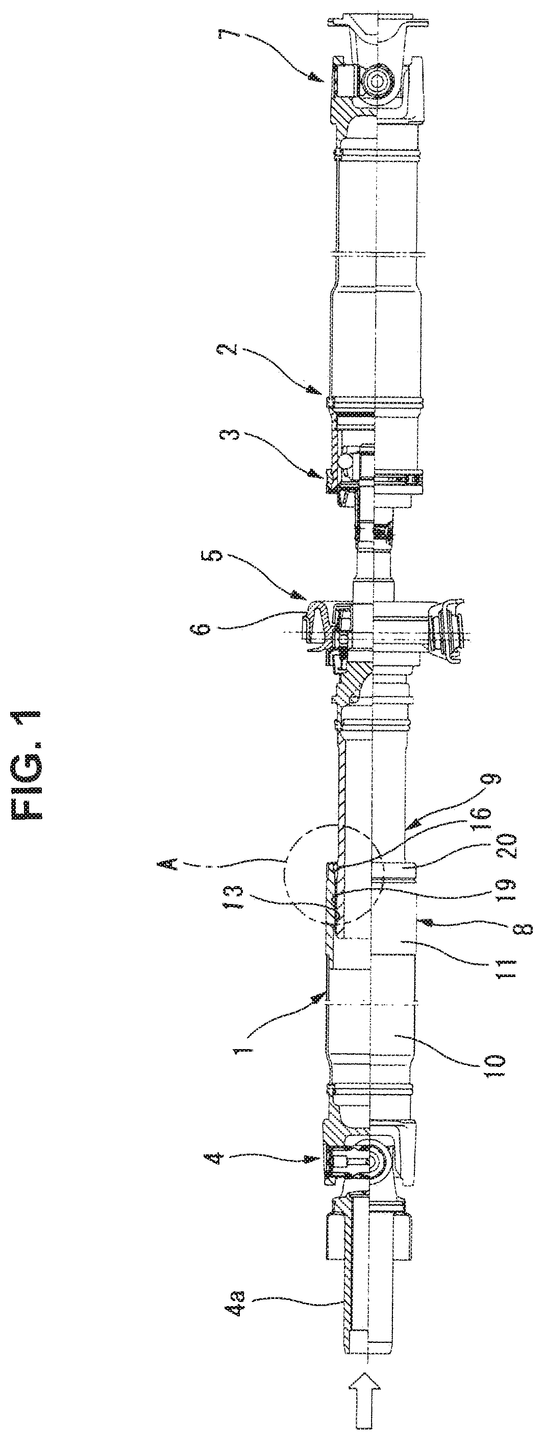 Propeller shaft