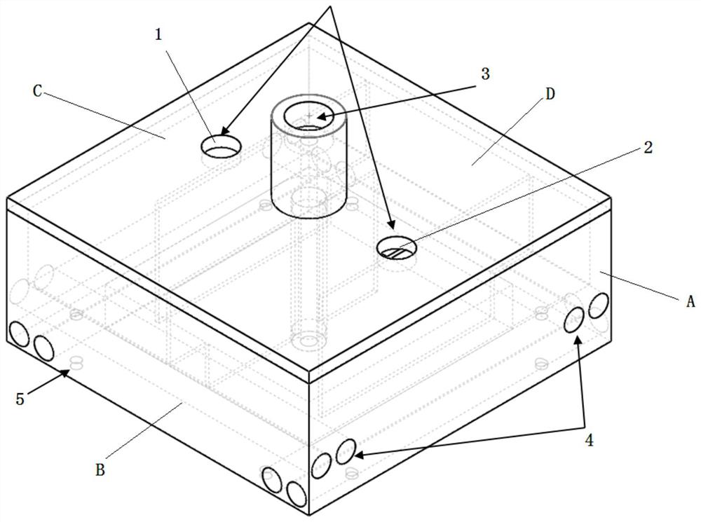 Low-temperature substrate heating table for growing semiconductor film and manufacturing method thereof