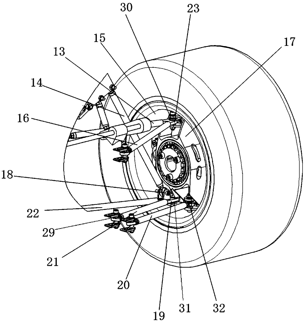 Double cross arm independent rear suspension of equation type racing car and method for controlling linear rigidity thereof