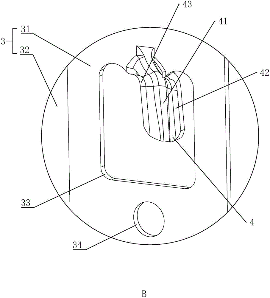 Light steel house connecting structure