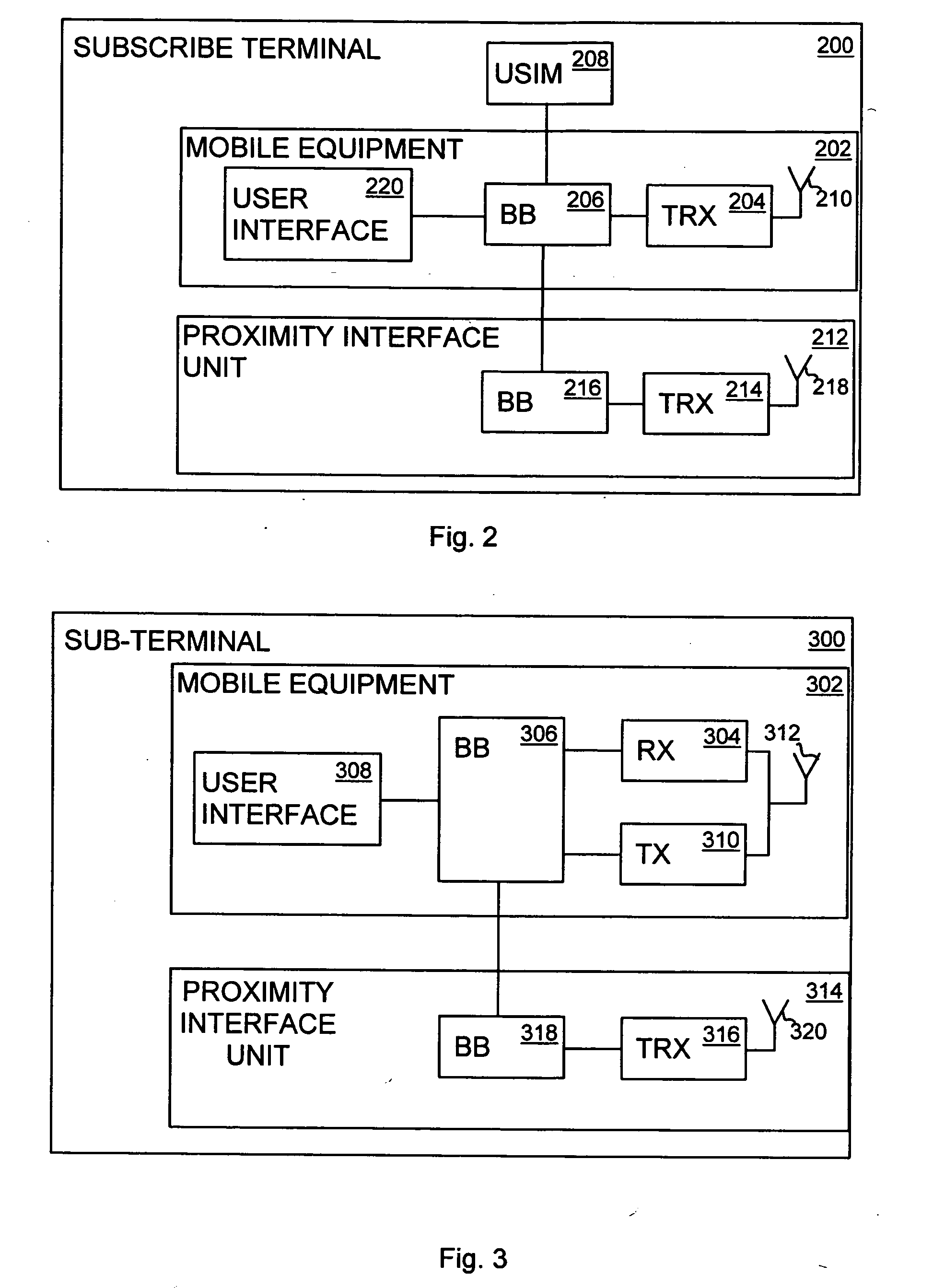 Terminal system and radio resource control in wireless telecommunications system