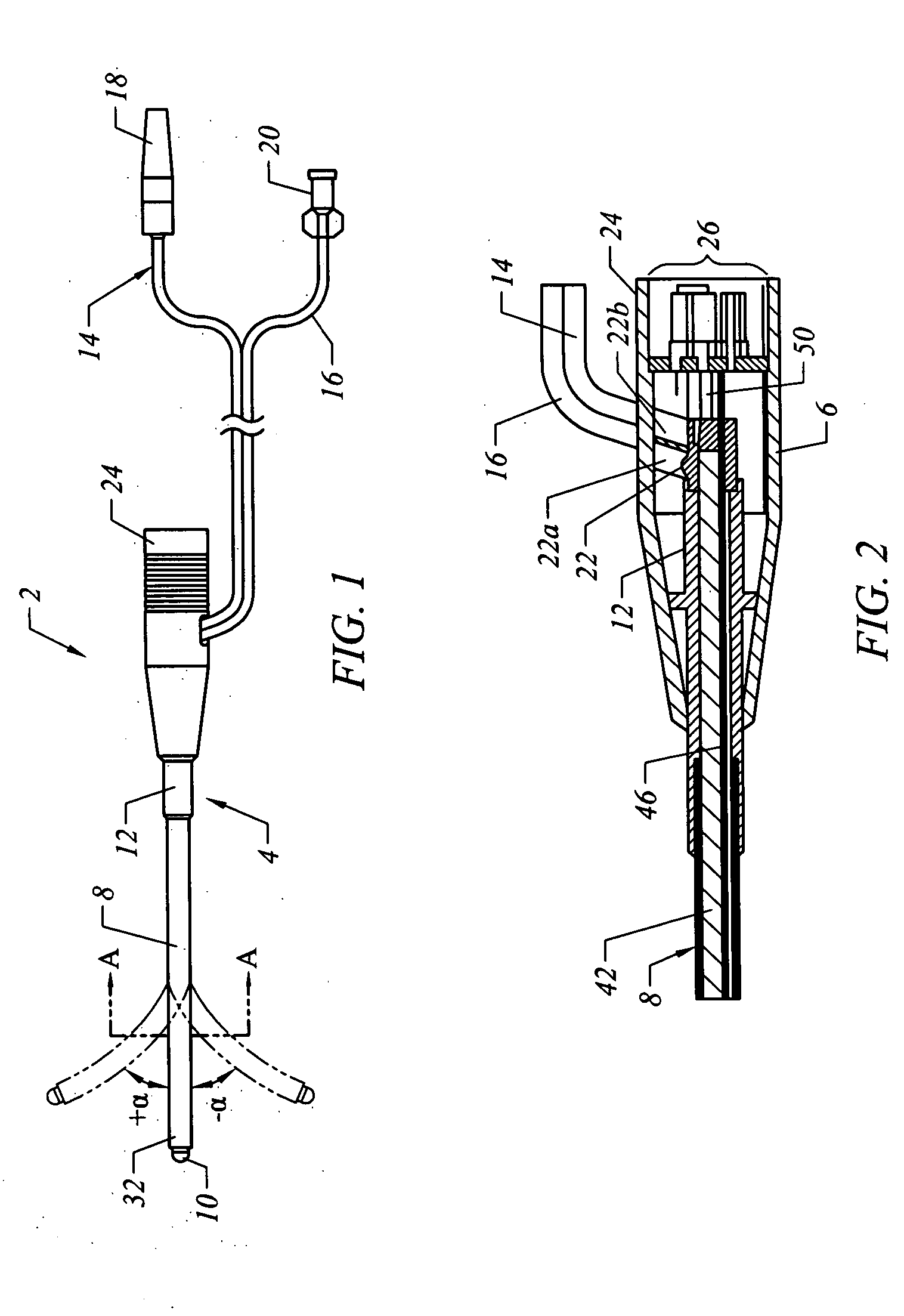 Devices and methods for selective orientation of electrosurgical devices