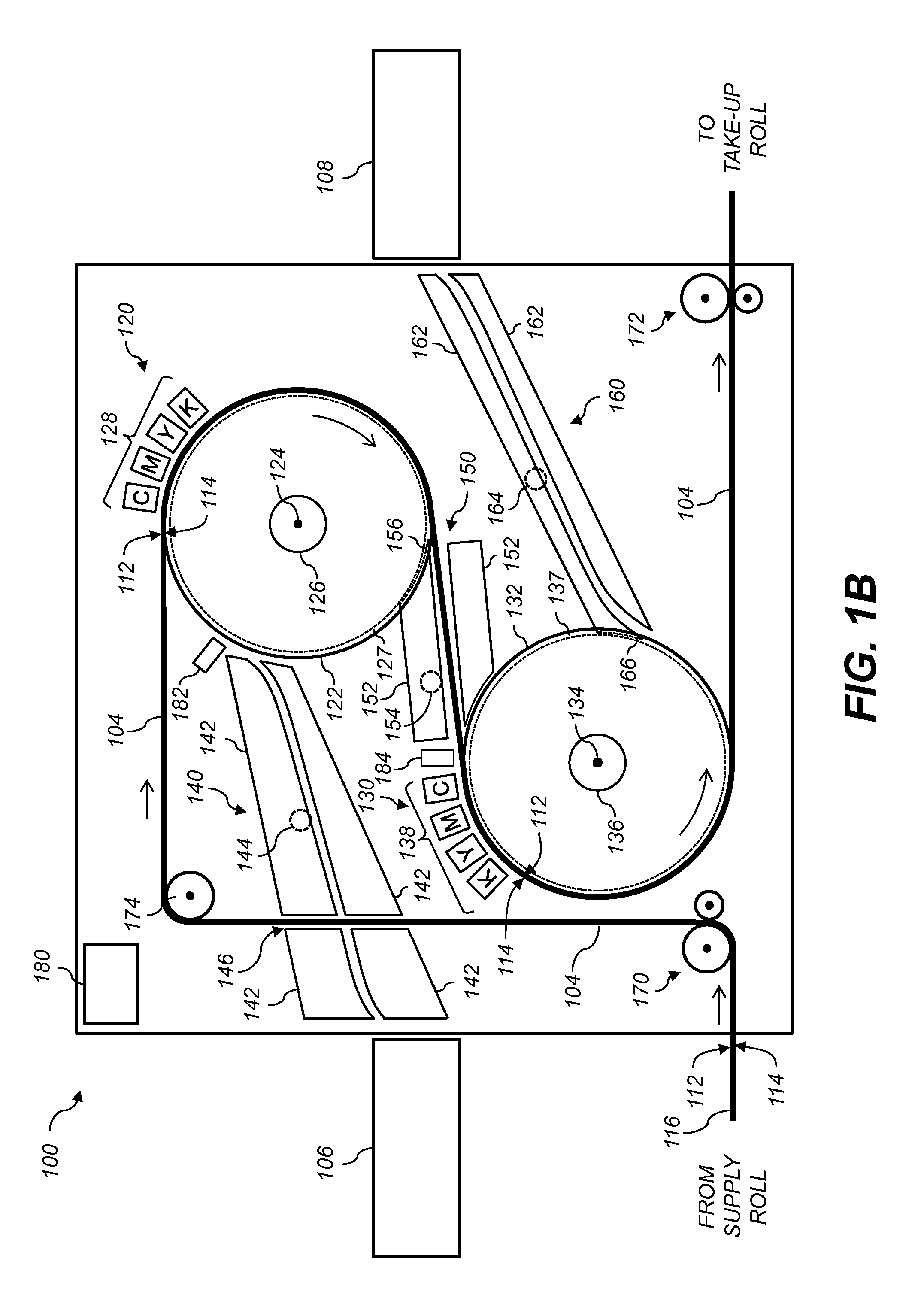 Printer for sheet and web printing