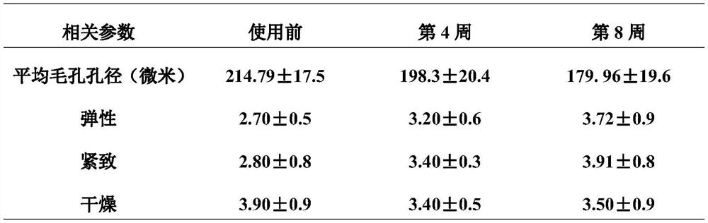 Cosmetic composition for improving pores and preparation method thereof