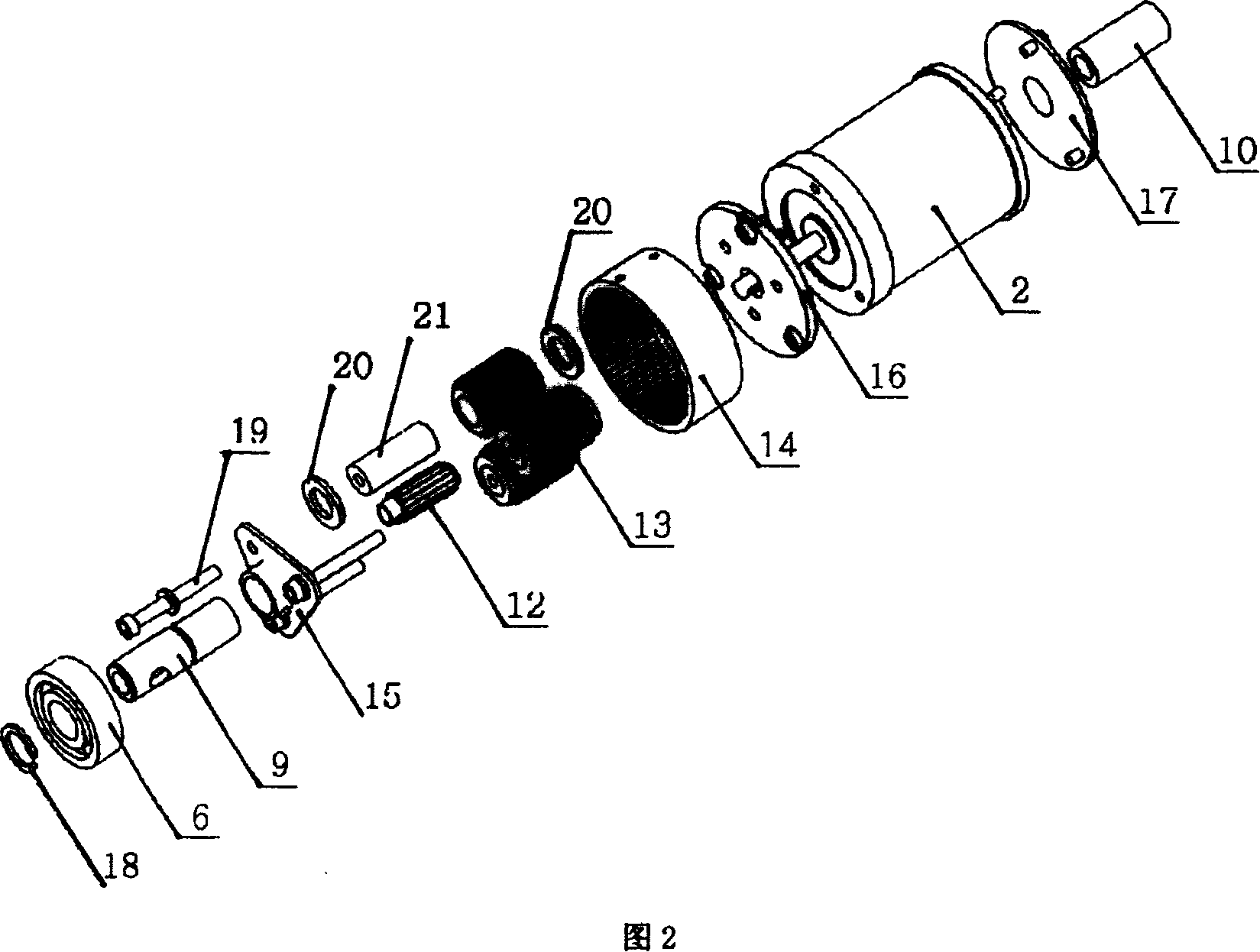 Tube-type electric motor