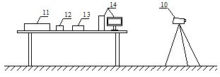 Transient unloading loose simulating system for excavating jointed rock mass