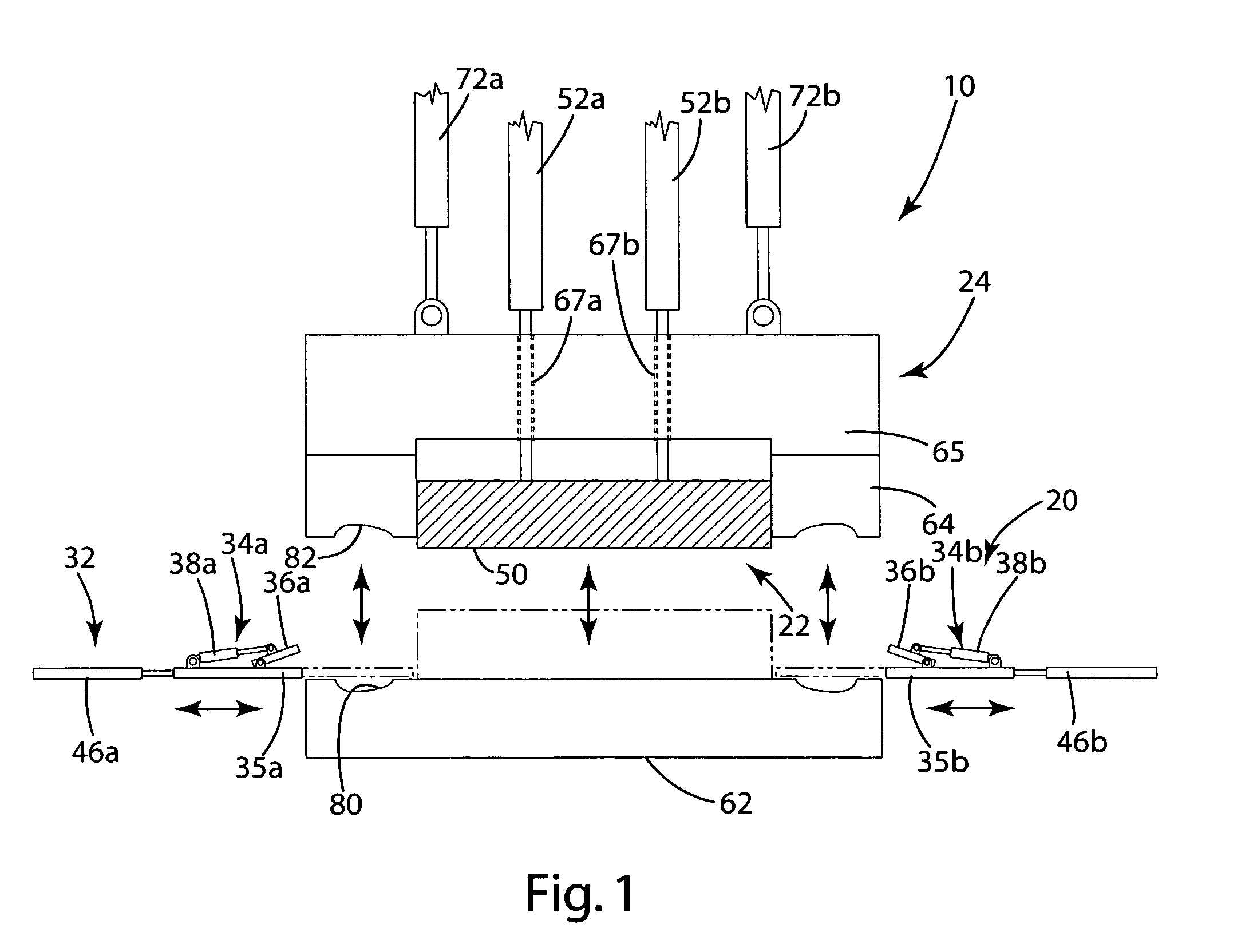 Method and apparatus for manufacturing load bearing fabric support structures