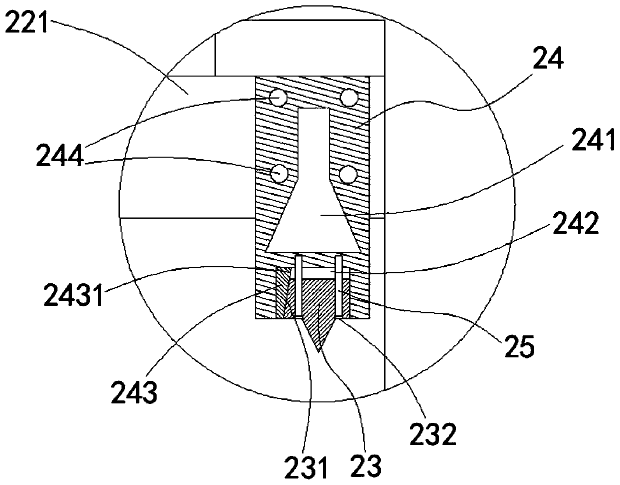 Precision part machining numerical control machine tool