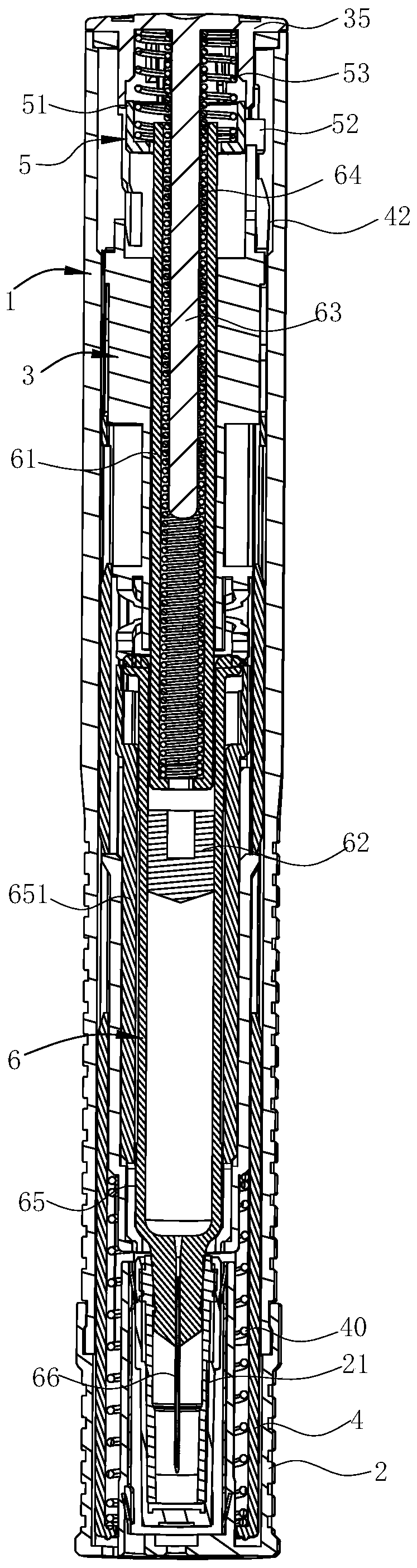 Automatic injection device