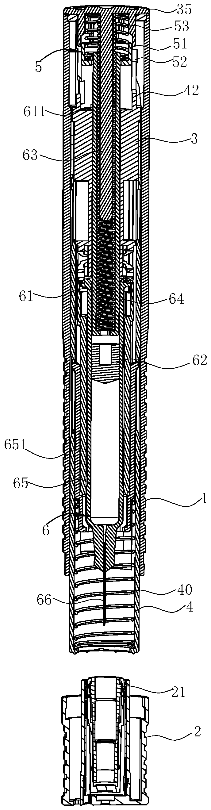 Automatic injection device