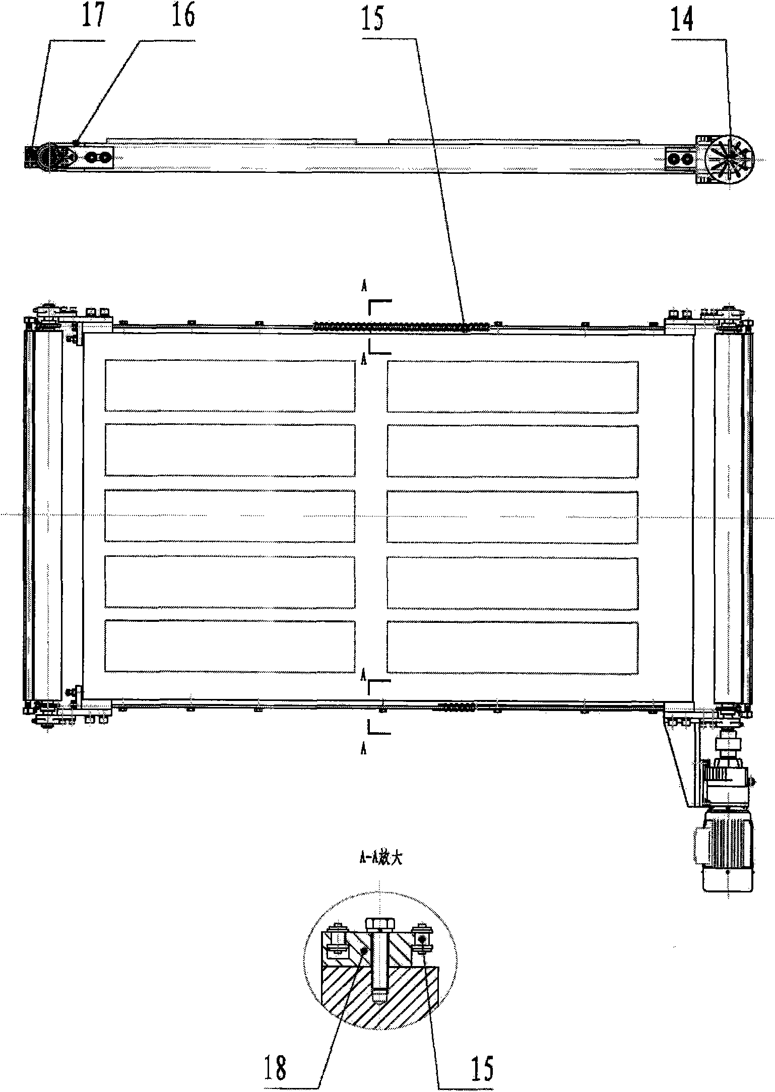 High-efficacy multi-workspace automatic loading and unloading press machine set