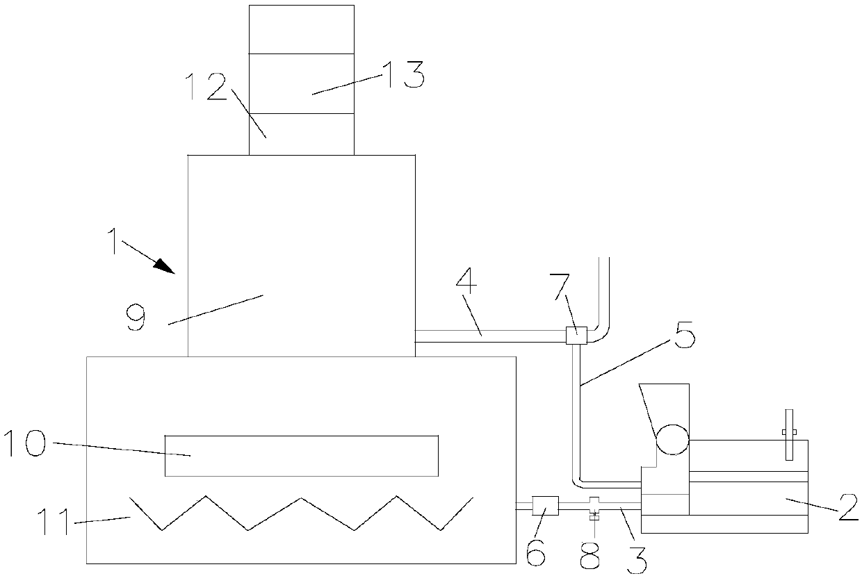 Novel chain boiler used during caustic soda production