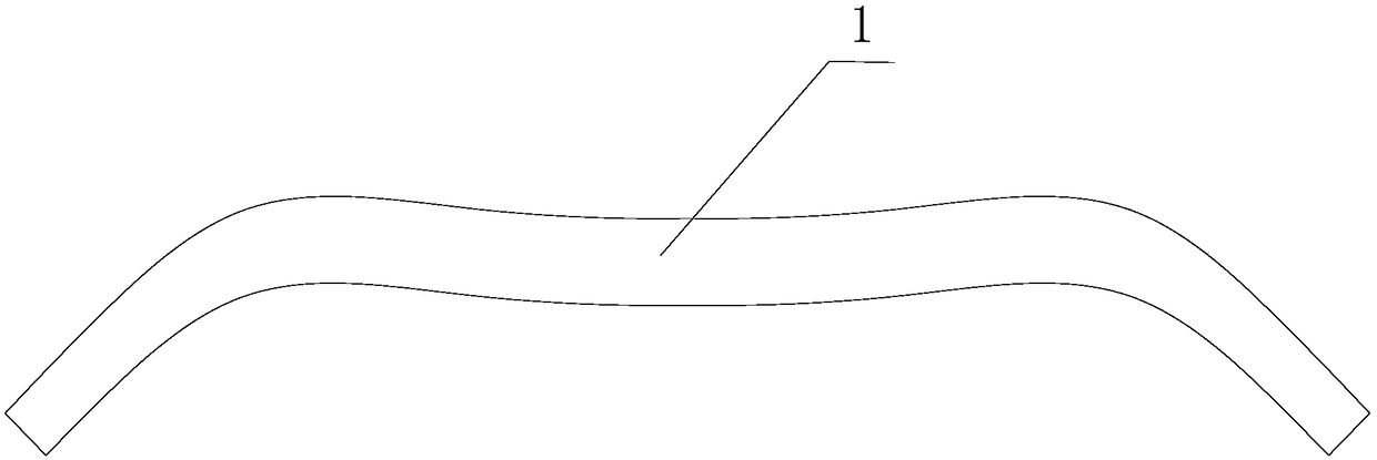 Welding support base for automobile torsion cross beam