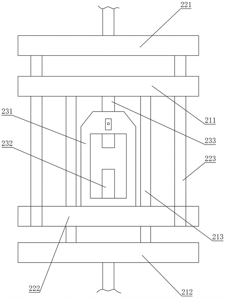 Compression stress relaxation test apparatus for rubber test specimens