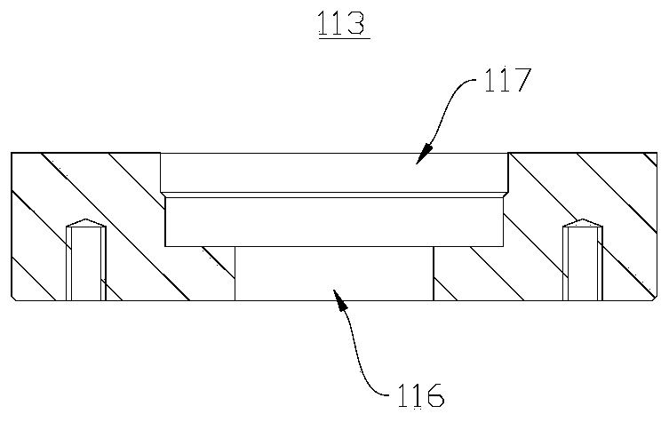 Micro-clearance assembling device and micro-clearance assembling method for low pressure turbine blade of aircraft engine