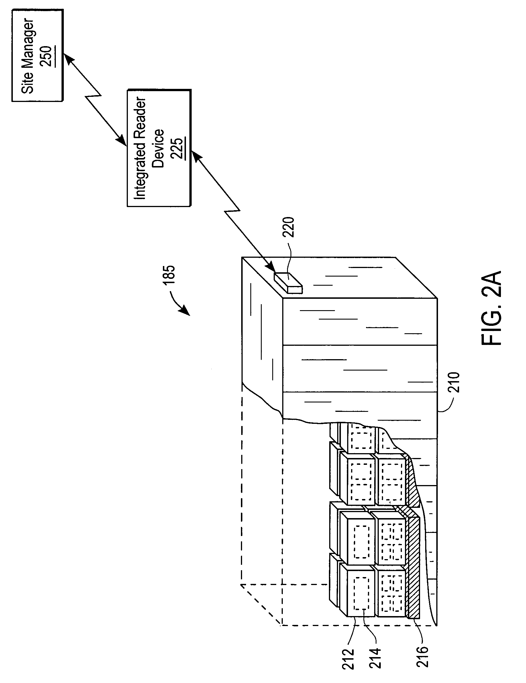 Item-level visibility of nested and adjacent containers