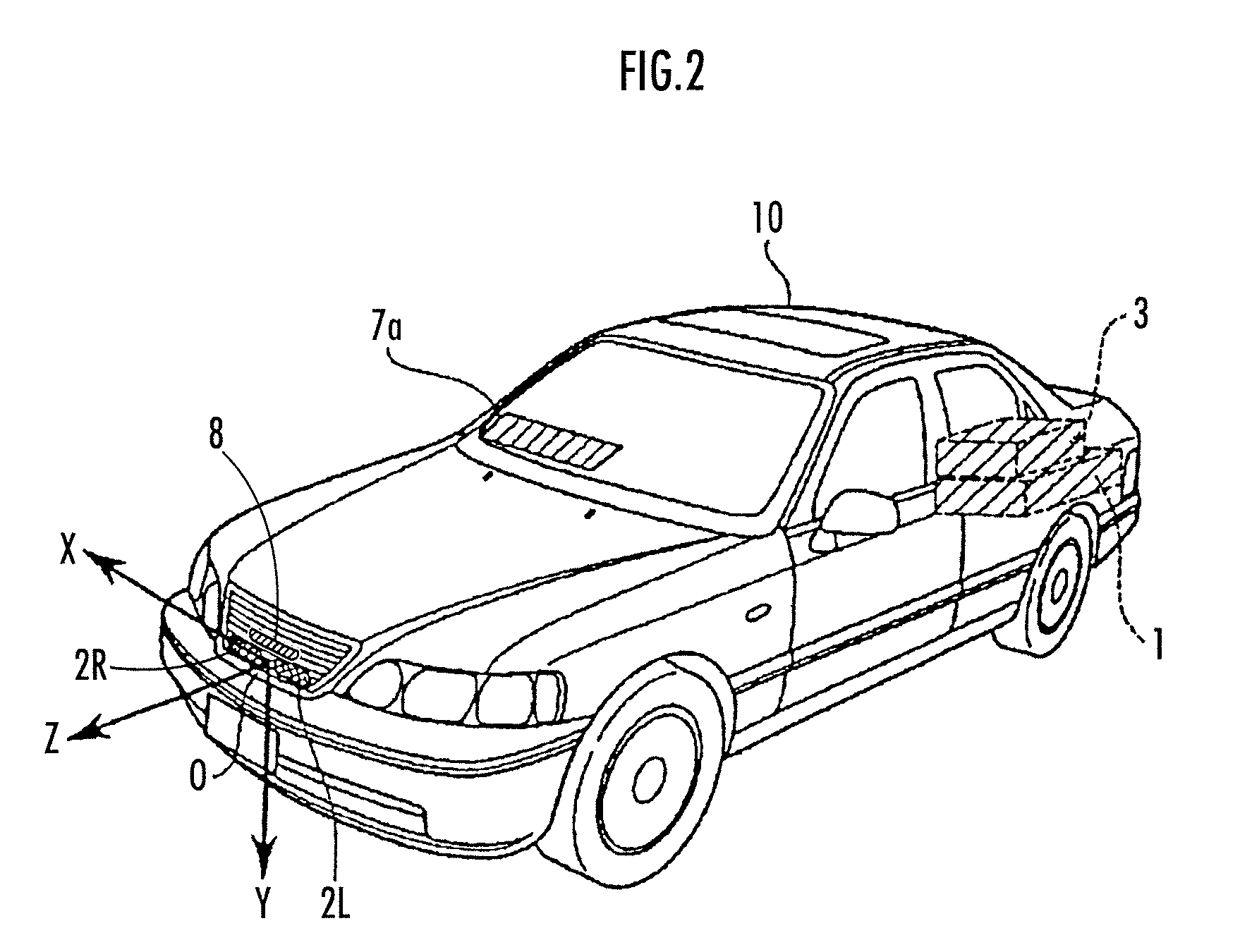 Vehicle periphery monitoring device, vehicle, vehicle periphery monitoring program, and vehicle periphery monitoring method